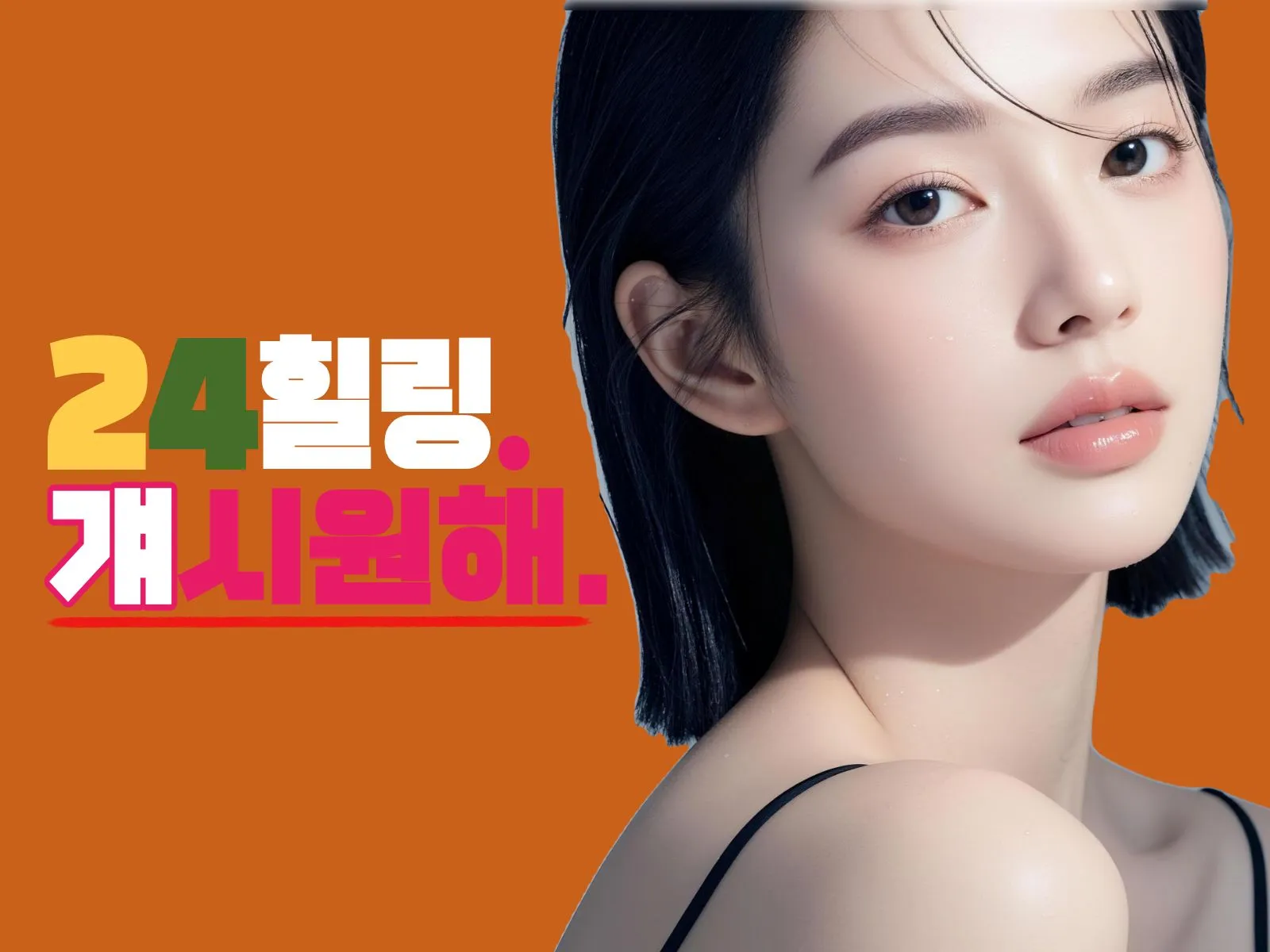 풍납동출장마사지 24힐링 출장마사지 송파점 30분 방문 안내 배너 — 후불제, 24시간